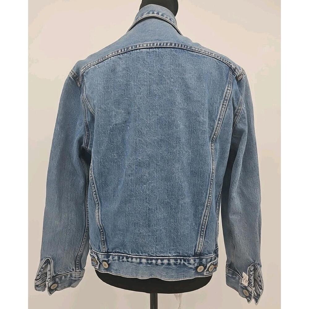 Vintage Guess‎ Denim Jean Trucker Jacket  Small USA Made Type III Style 10807 - Picture 5 of 9